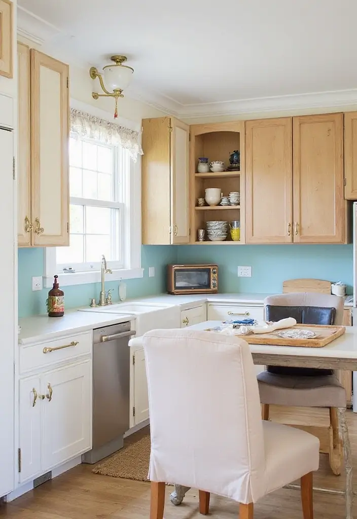 25 Budget Kitchen Remodel Ideas to Save Big - 12. Cabinet Door Upcycling