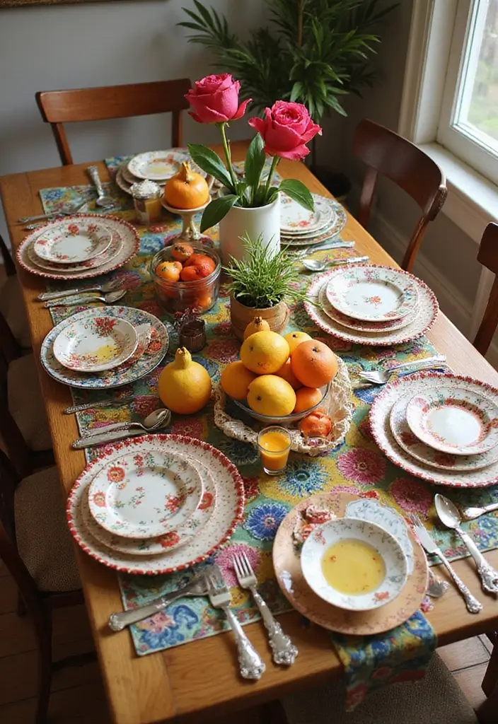 25 Budget Kitchen Remodel Ideas to Save Big - 15. Creative Table Settings