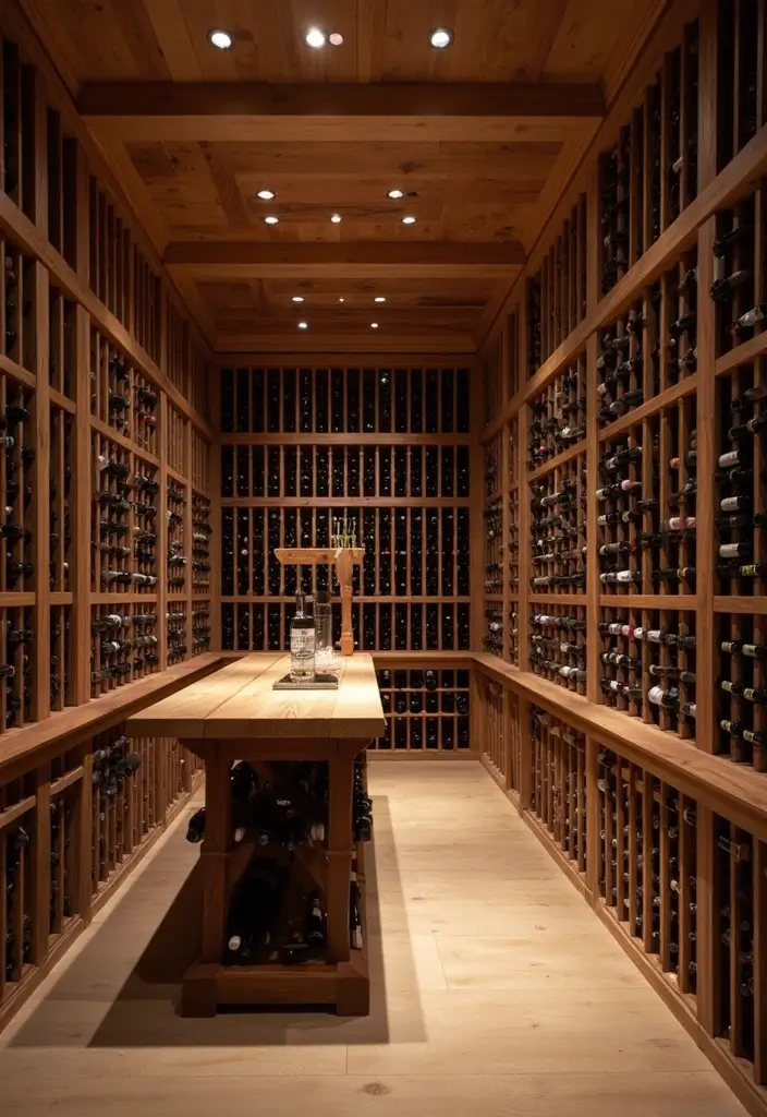 25 Finished Basement Ideas That Boost Your Home’s Value - 2. Luxurious Wine Cellar