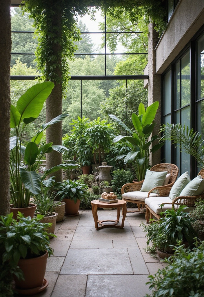 25 Finished Basement Ideas That Boost Your Home’s Value - 24. Inspired Indoor Garden