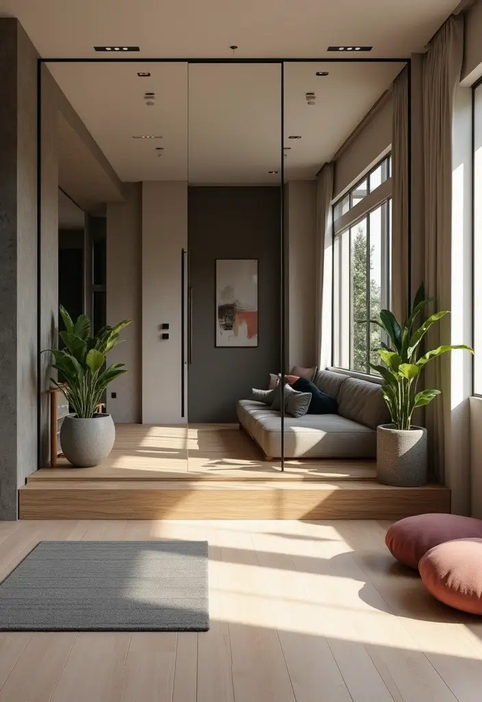 25 Finished Basement Ideas That Boost Your Home’s Value - 4. Stylish Home Gym