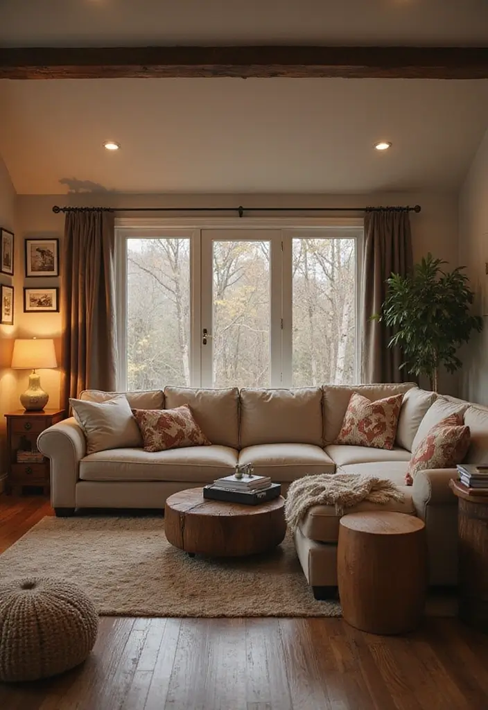 25 Finished Basement Ideas That Boost Your Home’s Value - 5. Cozy Family Lounge