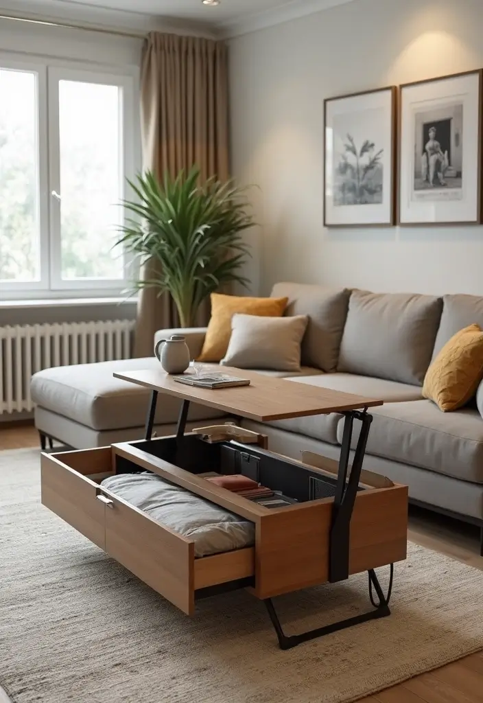 25 Home Decor Ideas for Small Spaces That Make a Big Impression - 1. Multi-Functional Furniture