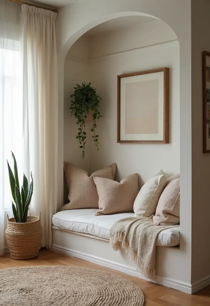 25 Home Decor Ideas for Small Spaces That Make a Big Impression - 17. Utilizing Nooks and Crannies