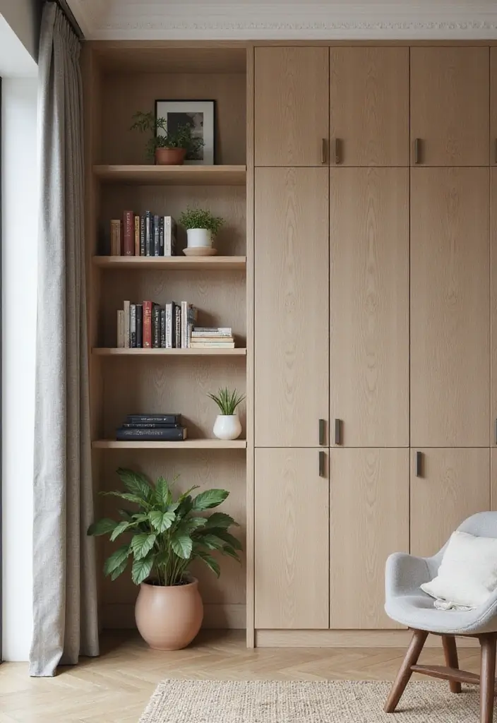 25 Home Decor Ideas for Small Spaces That Make a Big Impression - 2. Vertical Storage Solutions