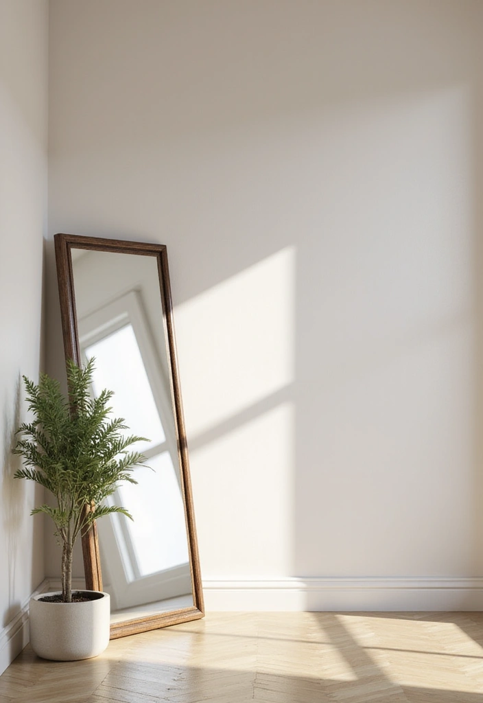 25 Home Decor Ideas for Small Spaces That Make a Big Impression - 3. Mirrors to Reflect Light