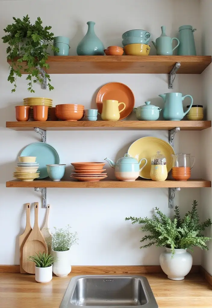 25 Mobile Home Kitchen Remodel Tips for Small Spaces - 1. Opt for Open Shelving