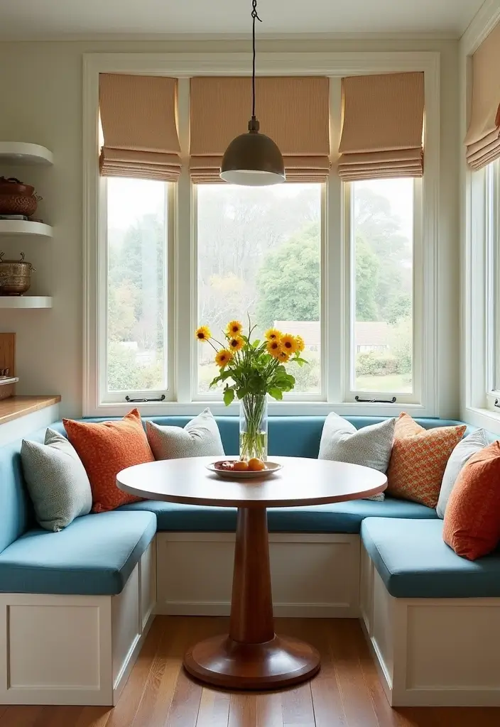 25 Mobile Home Kitchen Remodel Tips for Small Spaces - 13. Create a Cozy Breakfast Nook