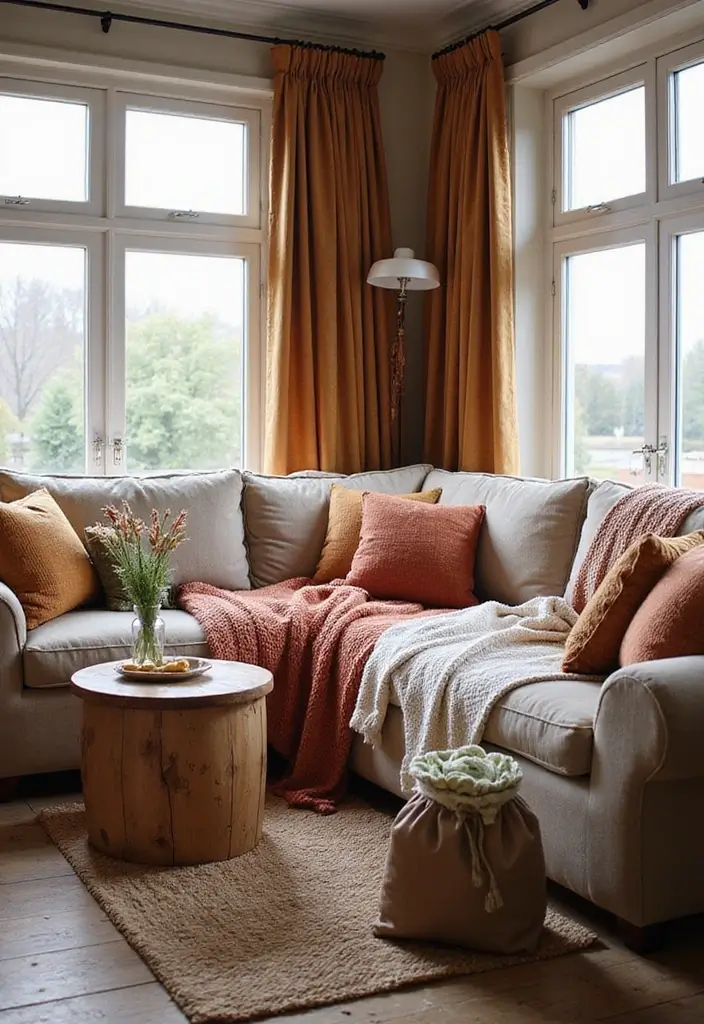 25 One Bedroom Apartment Essentials for Modern Living - 17. Layered Textiles