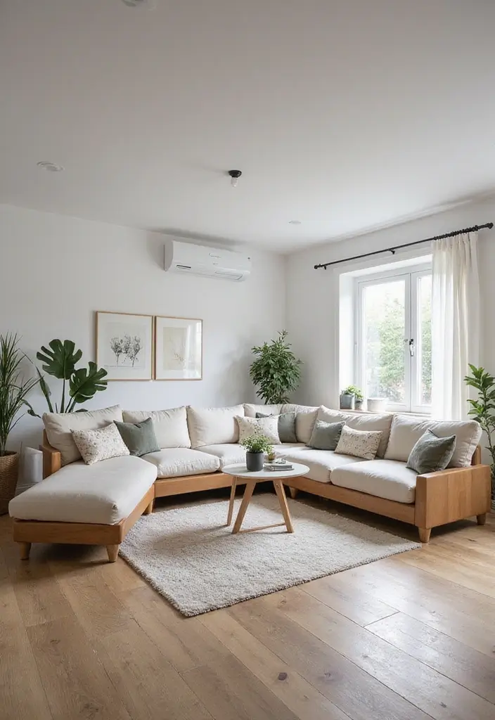 25 Stunning Living Room Backgrounds to Refresh Your Space - 15. Modular Furniture