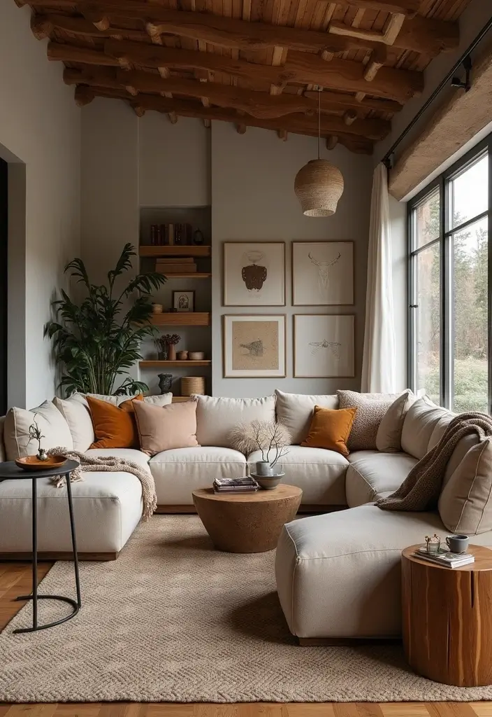 26 3 Bedroom Apartment Floor Plans You Should See - 13. Textured Layers