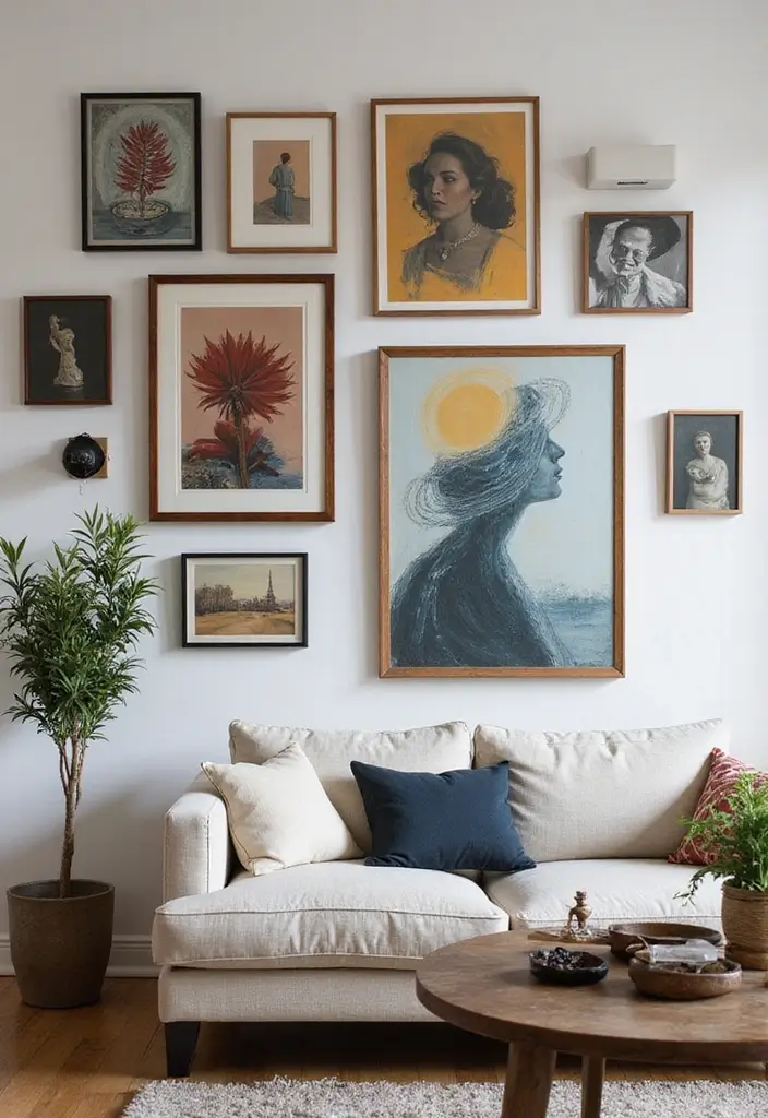 26 3 Bedroom Apartment Floor Plans You Should See - 14. Artistic Flair