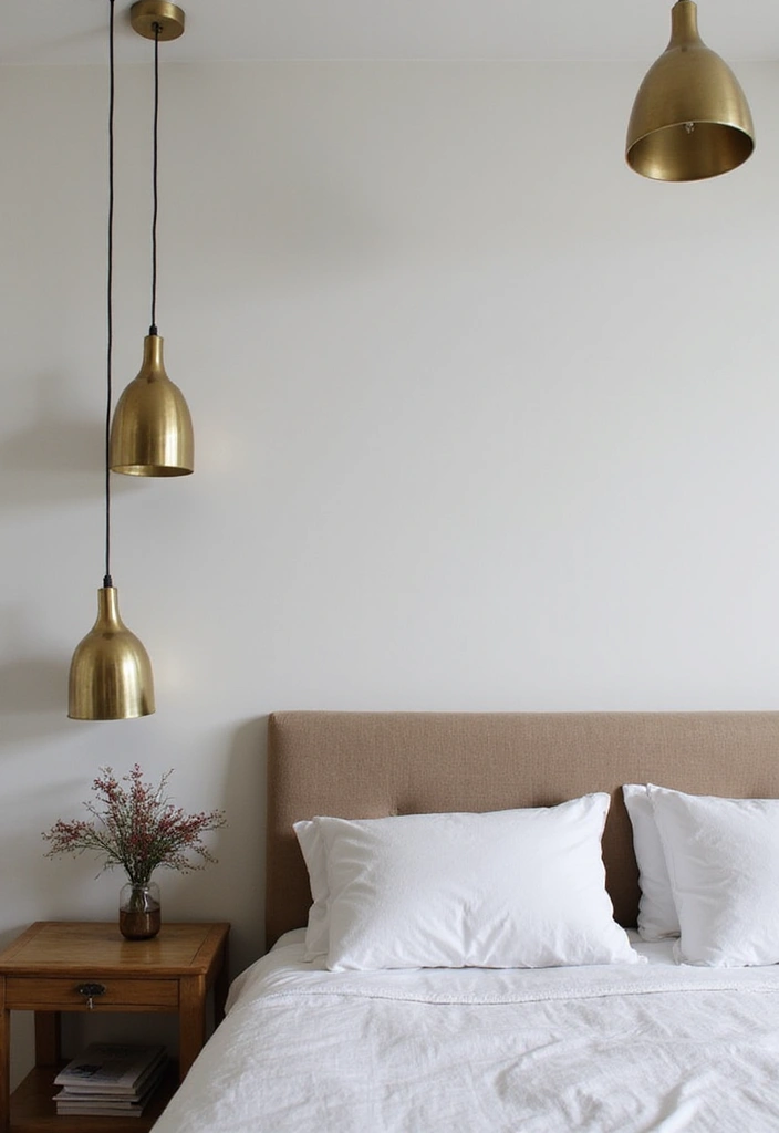 26 Apartment Bedroom Aesthetic Tips to Elevate Style - 16. Add a Touch of Metallics