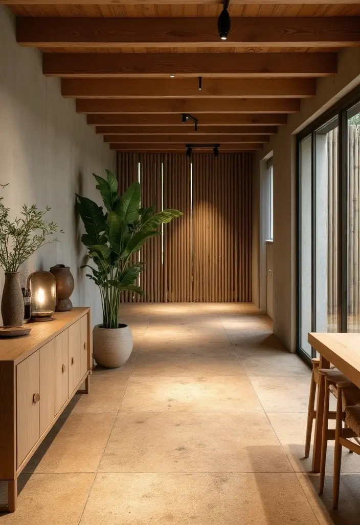 26 Basement Floor Ideas to Refresh Your Space - 11. Eco-Friendly Options