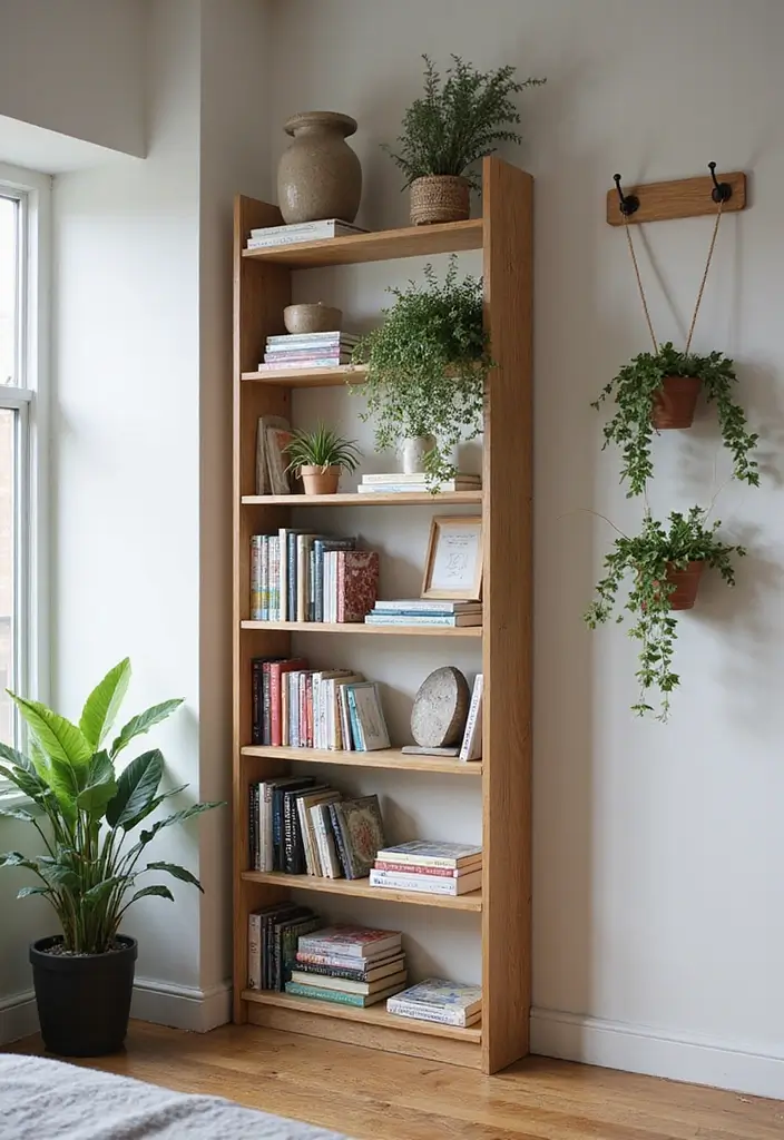 26 College Apartment Bedroom Ideas on a Budget - 13. Utilize Vertical Space