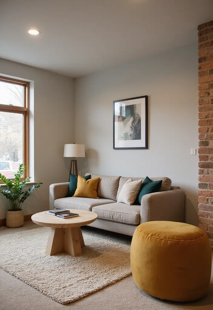 26 Cozy Basement Ideas for a Warm Family Hangout - 11. Multi-Functional Space