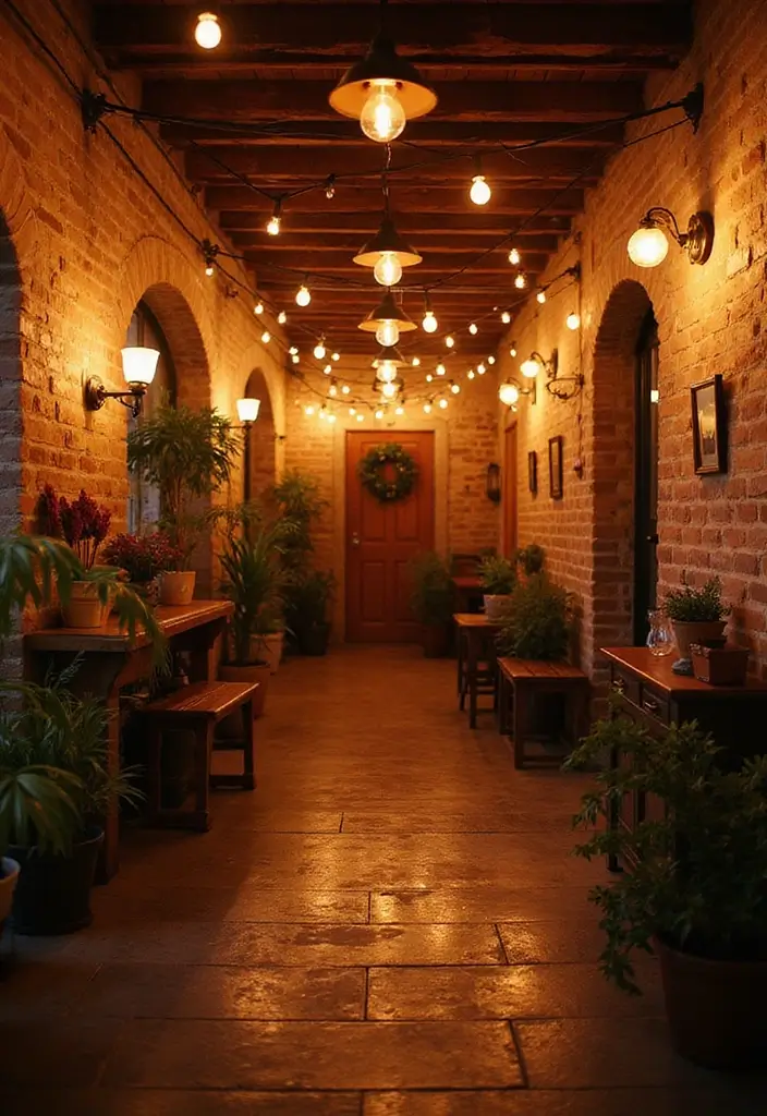 26 Cozy Basement Ideas for a Warm Family Hangout - 16. Bright and Cheerful Lighting