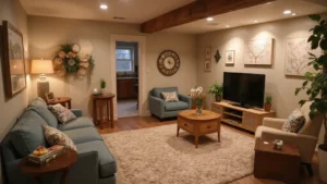 26 Cozy Basement Ideas for a Warm Family Hangout