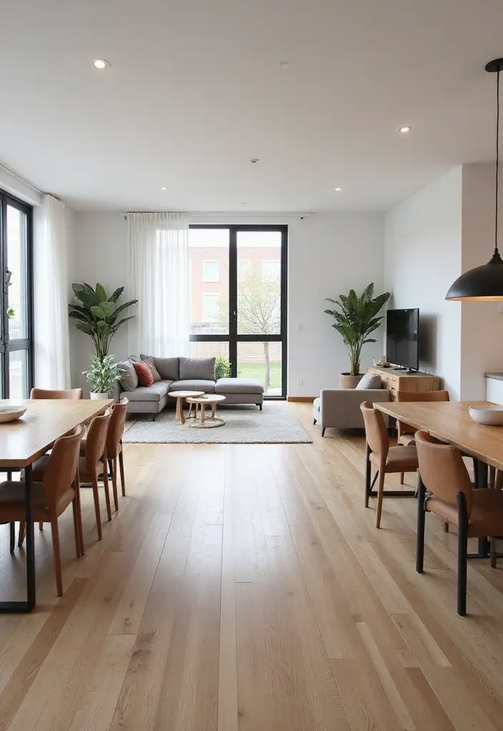 26 High Ceiling Living Room Ideas for Spacious Feel - 2. Create an Open Concept Living Area