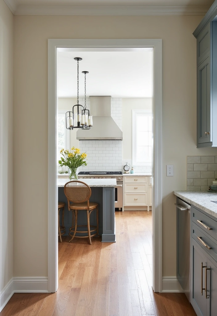 26 Kitchen Remodel Before and After Transformations to See - 26. Transition Spaces
