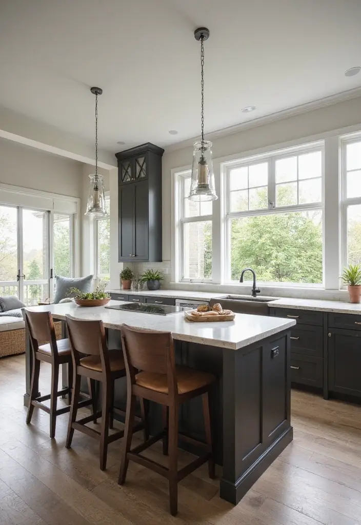 26 Kitchen Remodel Modern Ideas for a Fresh Look - 12. Multi-functional Spaces