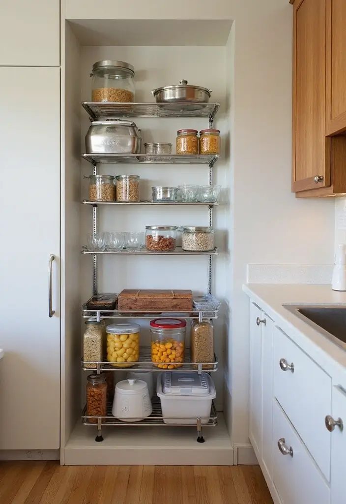 26 Kitchen Remodel Modern Ideas for a Fresh Look - 15. Vertical Storage Solutions