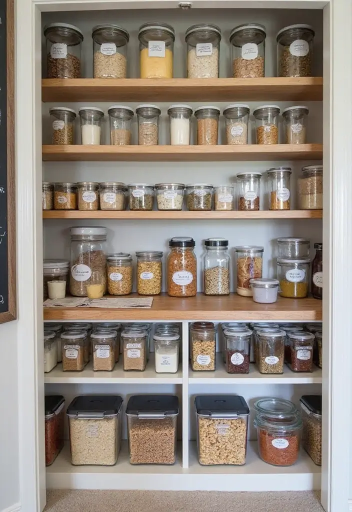26 Kitchen Remodel on a Budget Tips You Can’t Miss - 12. Reorganize Your Pantry