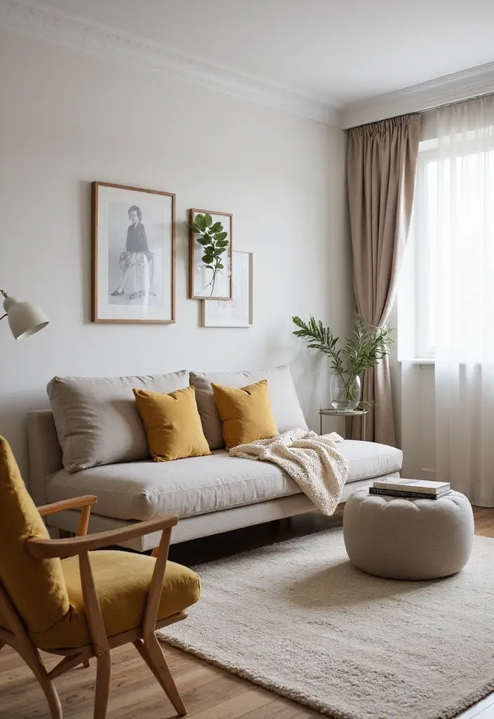 26 Small 1 Bedroom Apartment Ideas for City Living - 1. Multi-Functional Furniture Magic