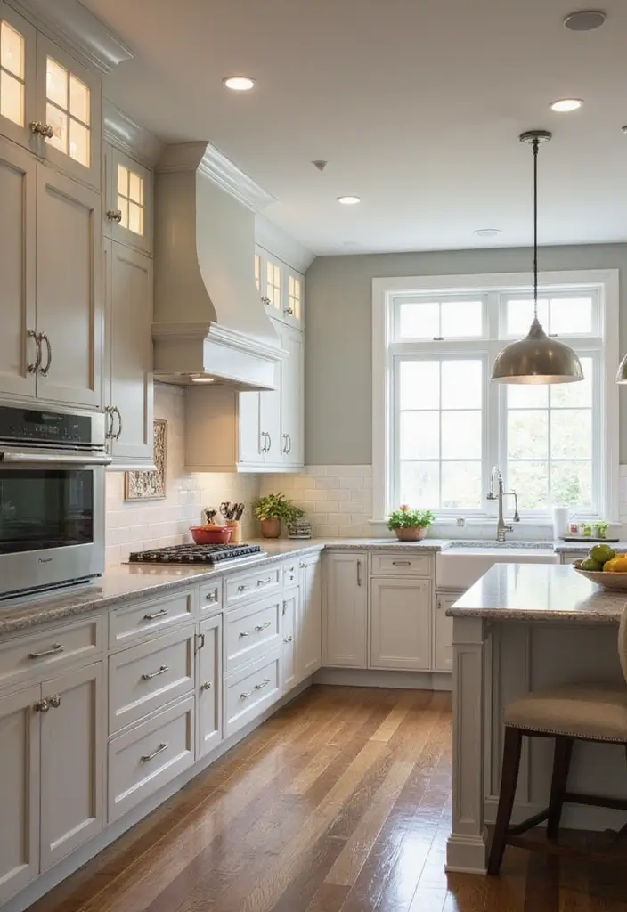 26 Split Level Kitchen Remodels That Wow - 17. Custom Cabinetry