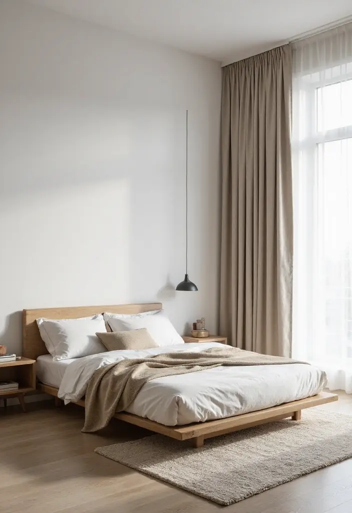 27 Apartment Inspiration Bedroom Styles to Try Now - 1. Modern Minimalist