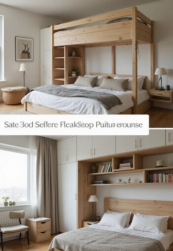 27 Apartment Inspiration Bedroom Styles to Try Now - 15. Smart Storage Solutions