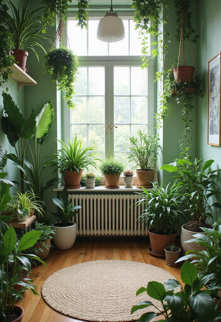 27 Apartment Inspiration Bedroom Styles to Try Now - 20. Urban Jungle