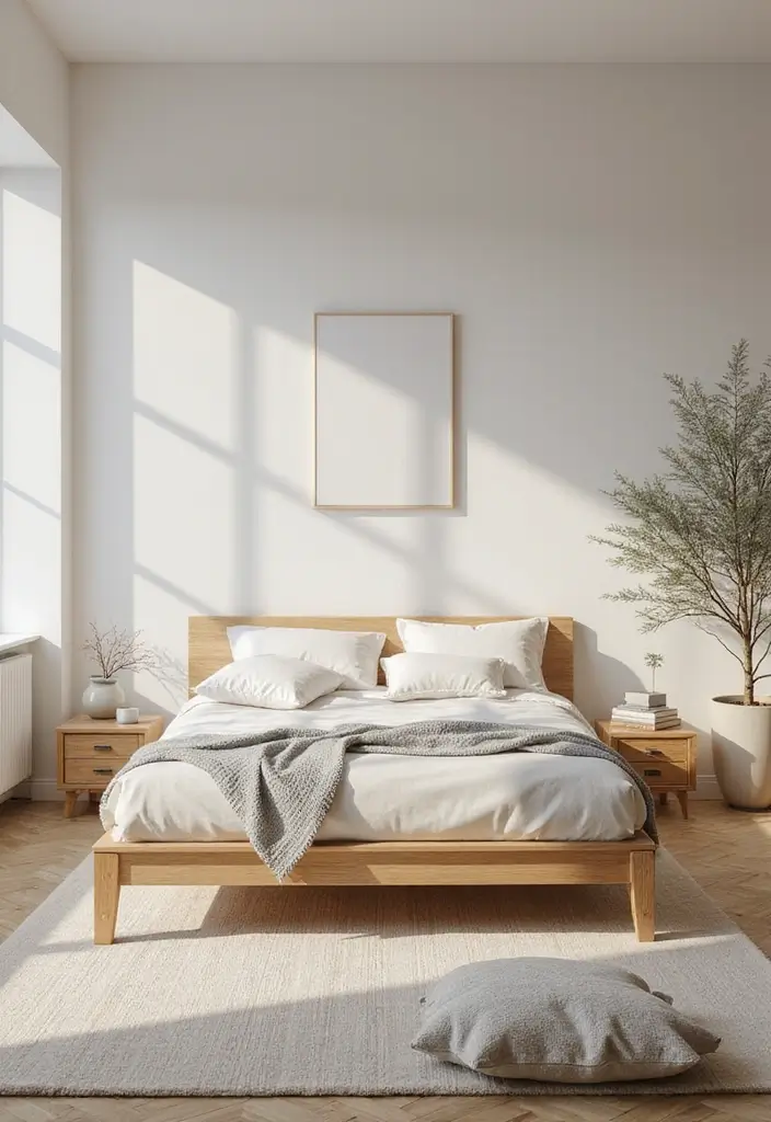 27 Apartment Inspiration Bedroom Styles to Try Now - 4. Scandinavian Serenity