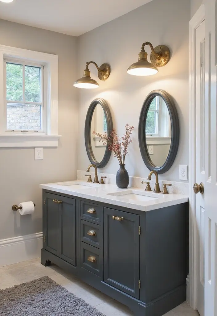 27 Basement Bathroom Ideas to Upgrade Your Space - 13. Add Unique Fixtures