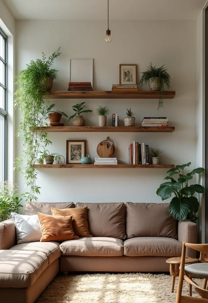 27 Home Decor DIY Ideas & Creative Crafts to Try Now - 1. Reclaimed Wood Shelves