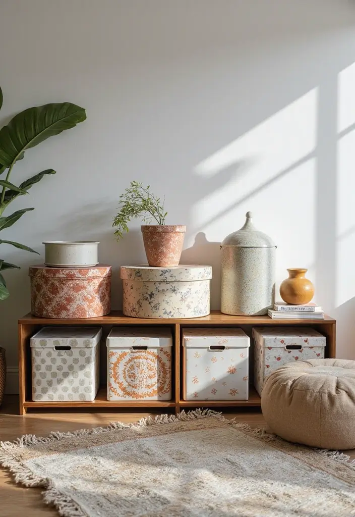 27 Home Decor DIY Ideas & Creative Crafts to Try Now - 22. Decorative Storage Boxes