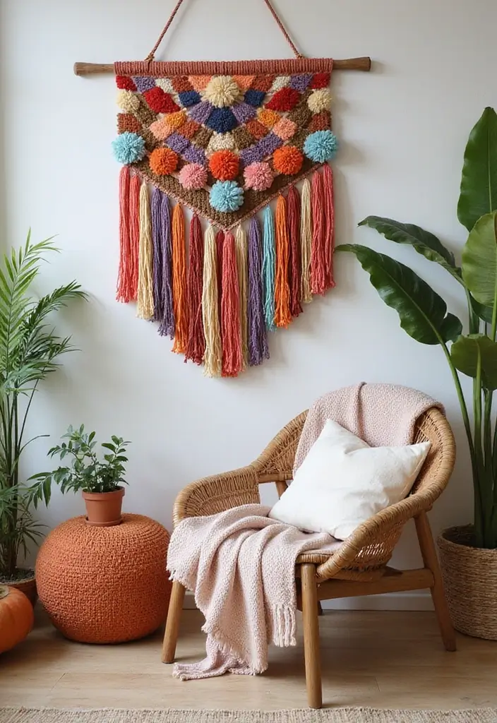 27 Home Decor DIY Ideas & Creative Crafts to Try Now - 8. DIY Woven Wall Hangings