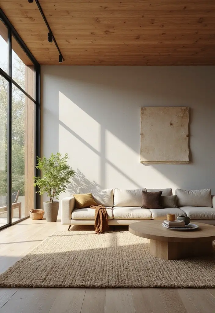 27 Living Room Backgrounds Perfect for Editing & Creativity - 19. Modern Asian Fusion