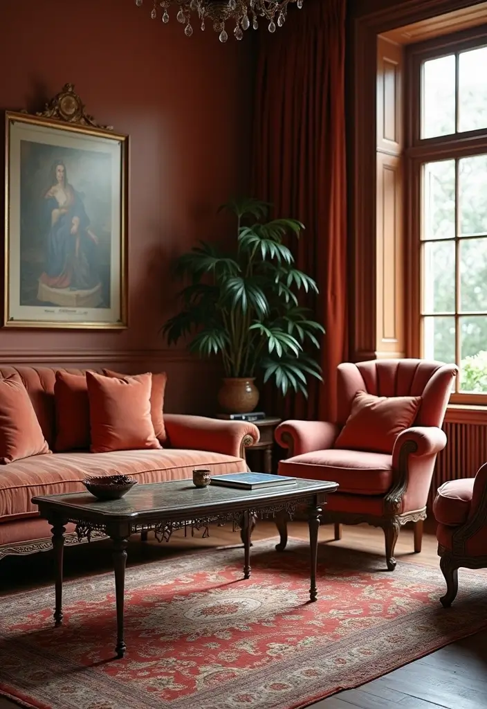 27 Living Room Backgrounds Perfect for Editing & Creativity - 23. Elegant Traditional Style