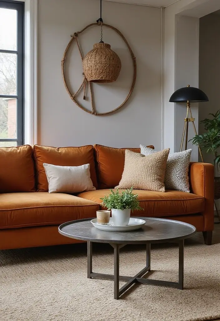 27 Living Room Layouts That Maximize Comfort and Style - 11. Textural Contrast