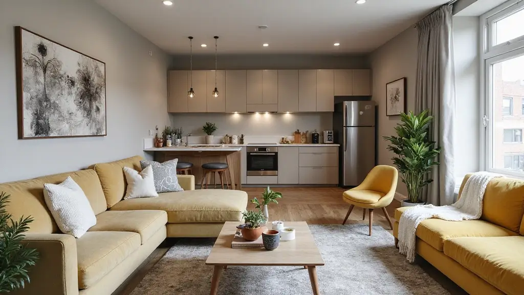 27 Small Living Room Kitchen Combo Layouts That Work