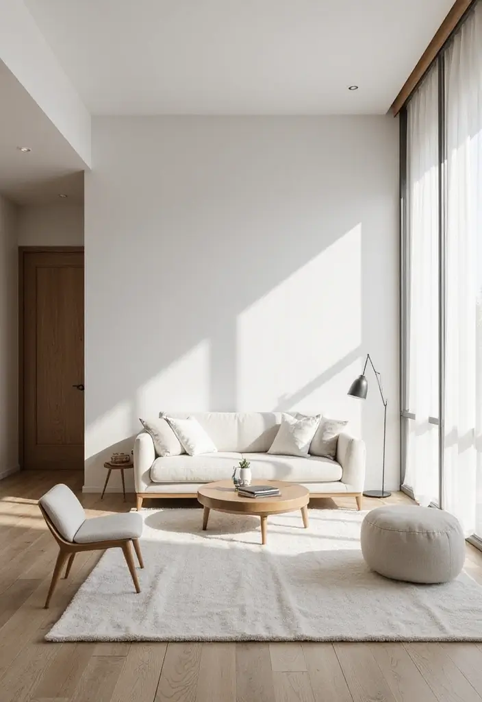 27 Two Bedroom Apartment Layout Ideas for Small Spaces - 10. Minimalist Decor