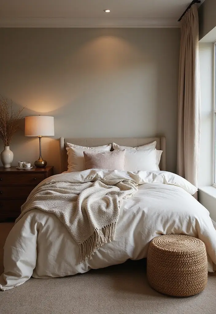 27 Two Bedroom Apartment Layout Ideas for Small Spaces - 15. Cozy Bedroom Retreats