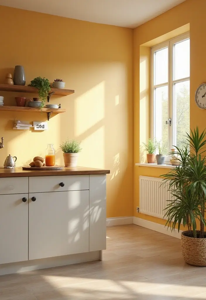 28 DIY Kitchen Remodel Projects Anyone Can Do - 10. Paint Your Walls