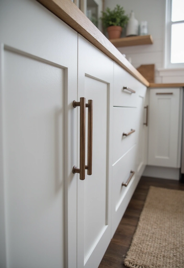 28 DIY Kitchen Remodel Projects Anyone Can Do - 14. Updated Hardware