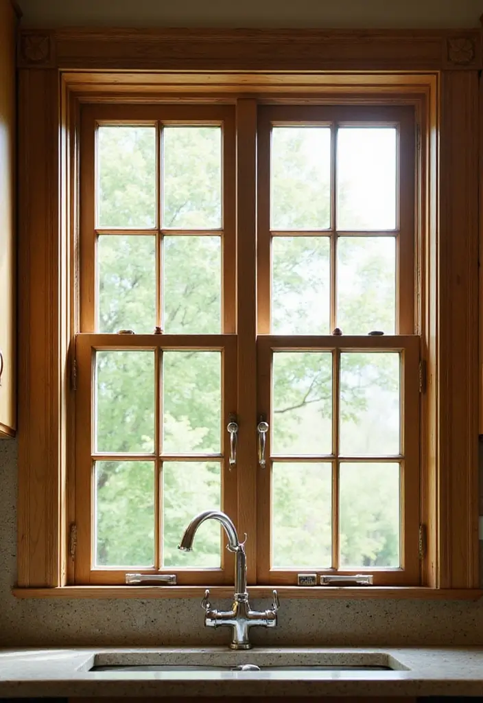 28 DIY Kitchen Remodel Projects Anyone Can Do - 15. Frame Your Windows