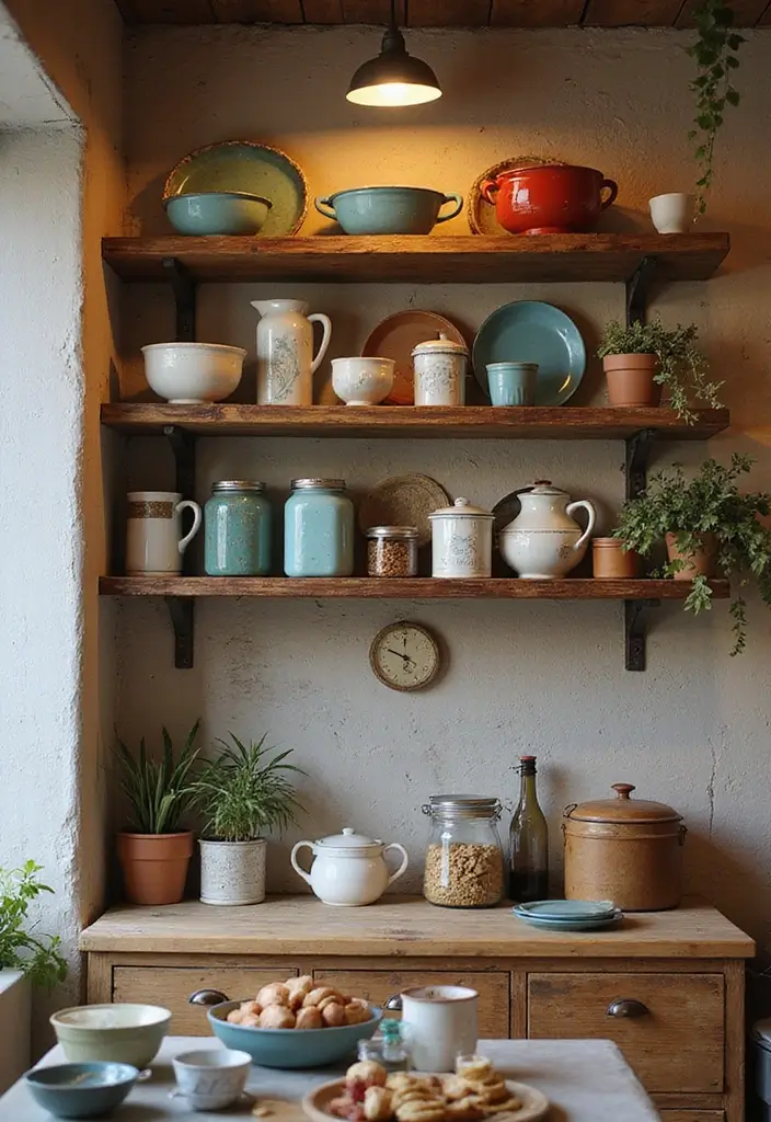 28 Farmhouse Kitchen Remodel Features to Love - 1. Open Shelving Concepts