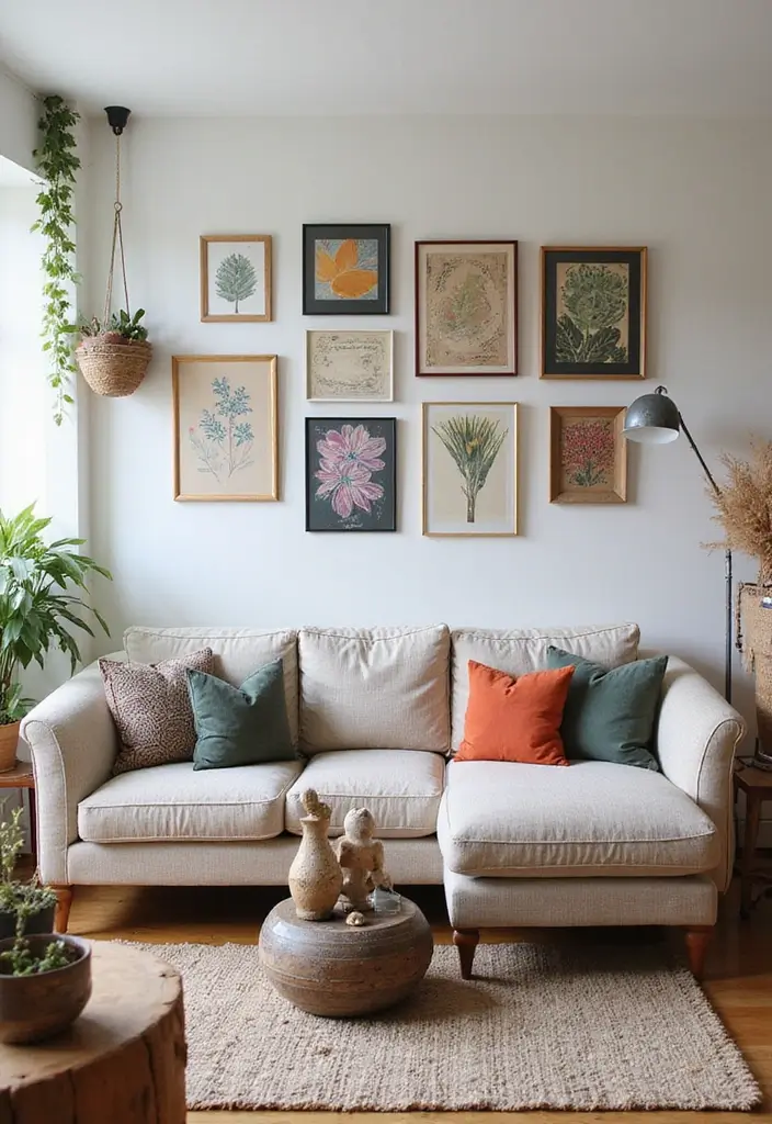 28 Home Decor Ideas Living Room Lovers Won’t Want to Miss - 11. Sustainable Art