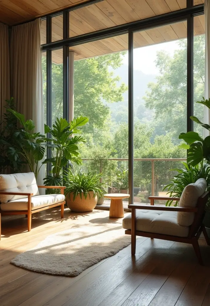 28 Home Decor Ideas Living Room Lovers Won’t Want to Miss - 15. Biophilic Design Elements