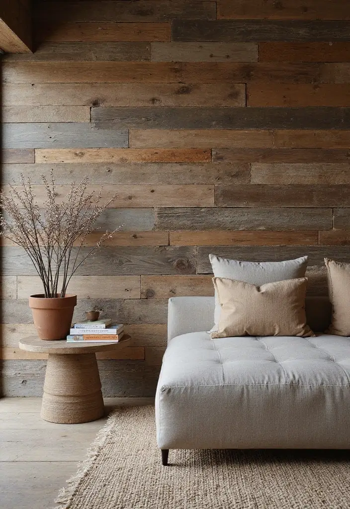 28 Home Decor Ideas Living Room Lovers Won’t Want to Miss - 22. Textured Walls